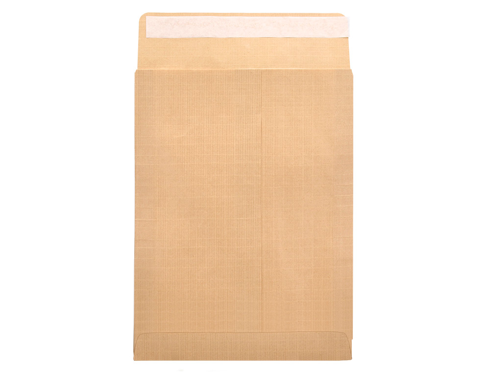 SOBRE LIDERPAPEL BOLSA N.13 KRAFT 310X410 MM TIRA DE SILICONA CAJA DE 250 UNIDADES